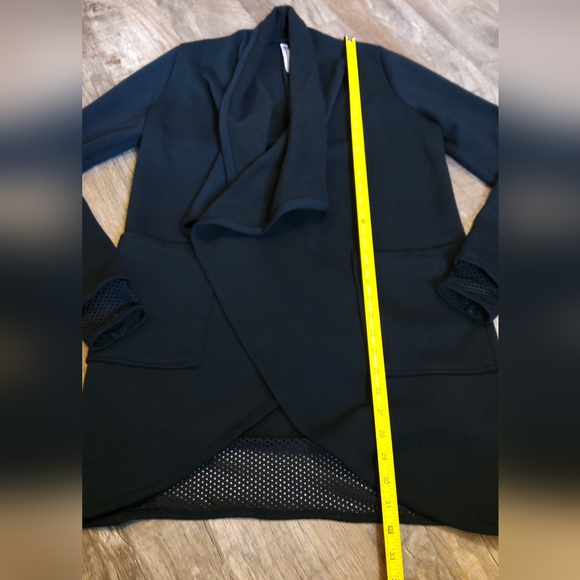 FABLETICS Eugenia Wrap Mesh Open-Front Cardigan NWOT - XS - Picture 10 of 10